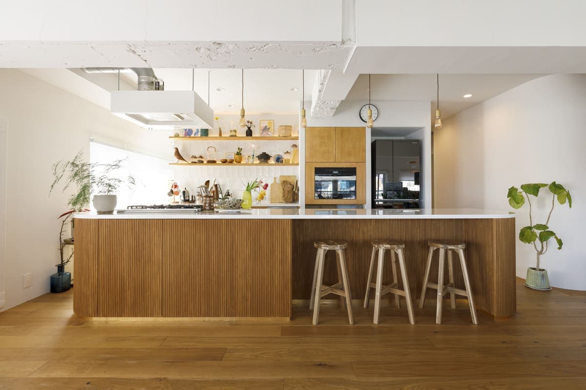 中古マンションのリノベーション後のCalm + Easy