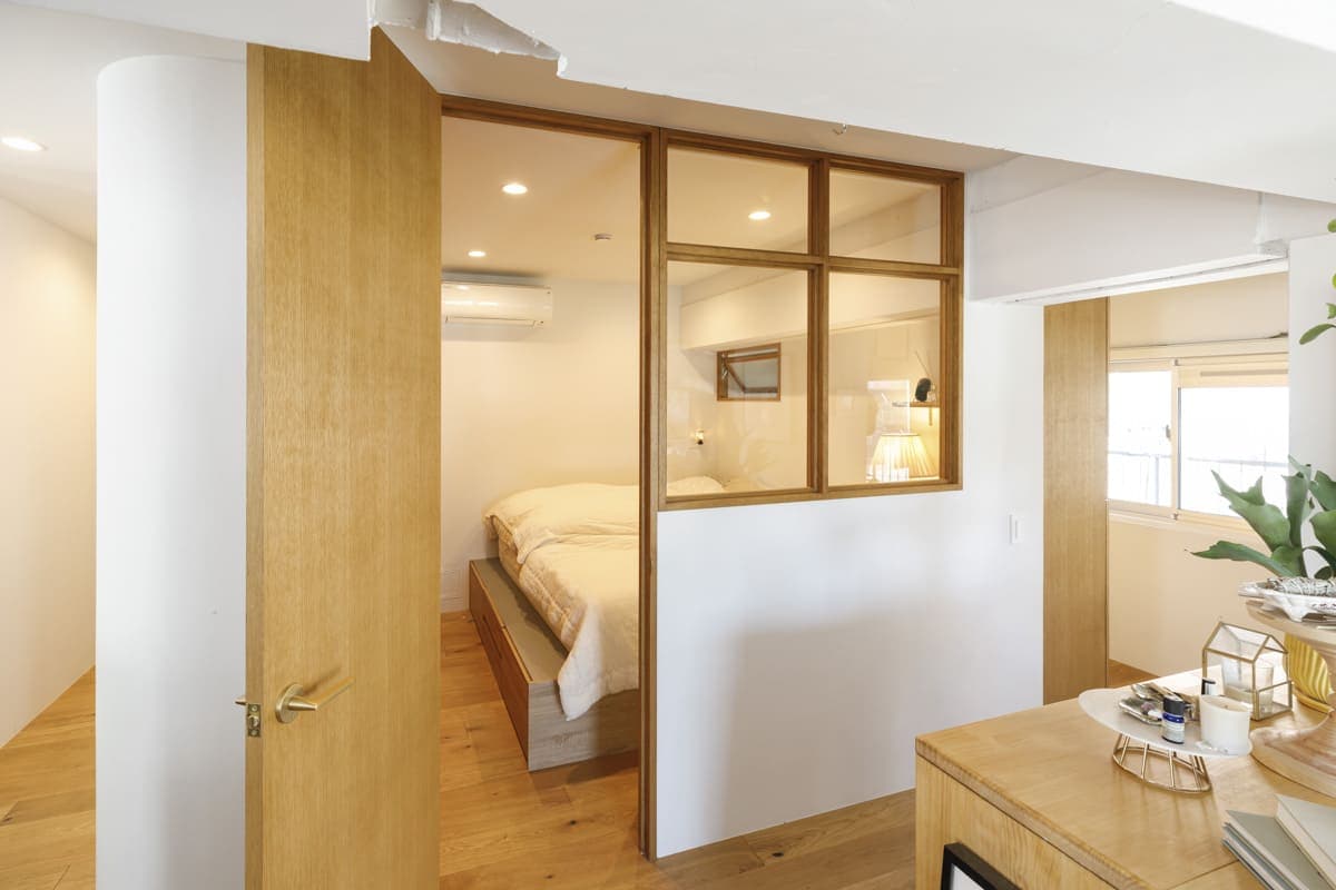 中古マンションのリノベーション後のCalm + Easy