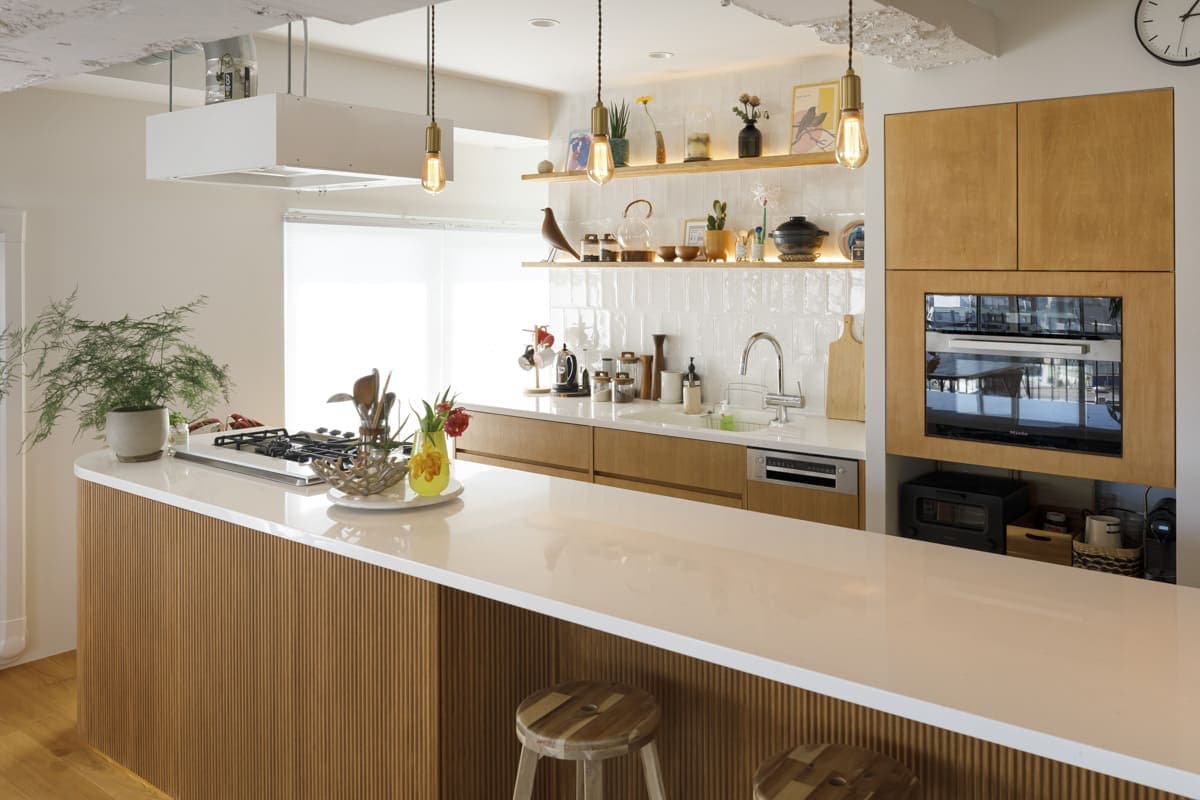 中古マンションのリノベーション後のCalm + Easy