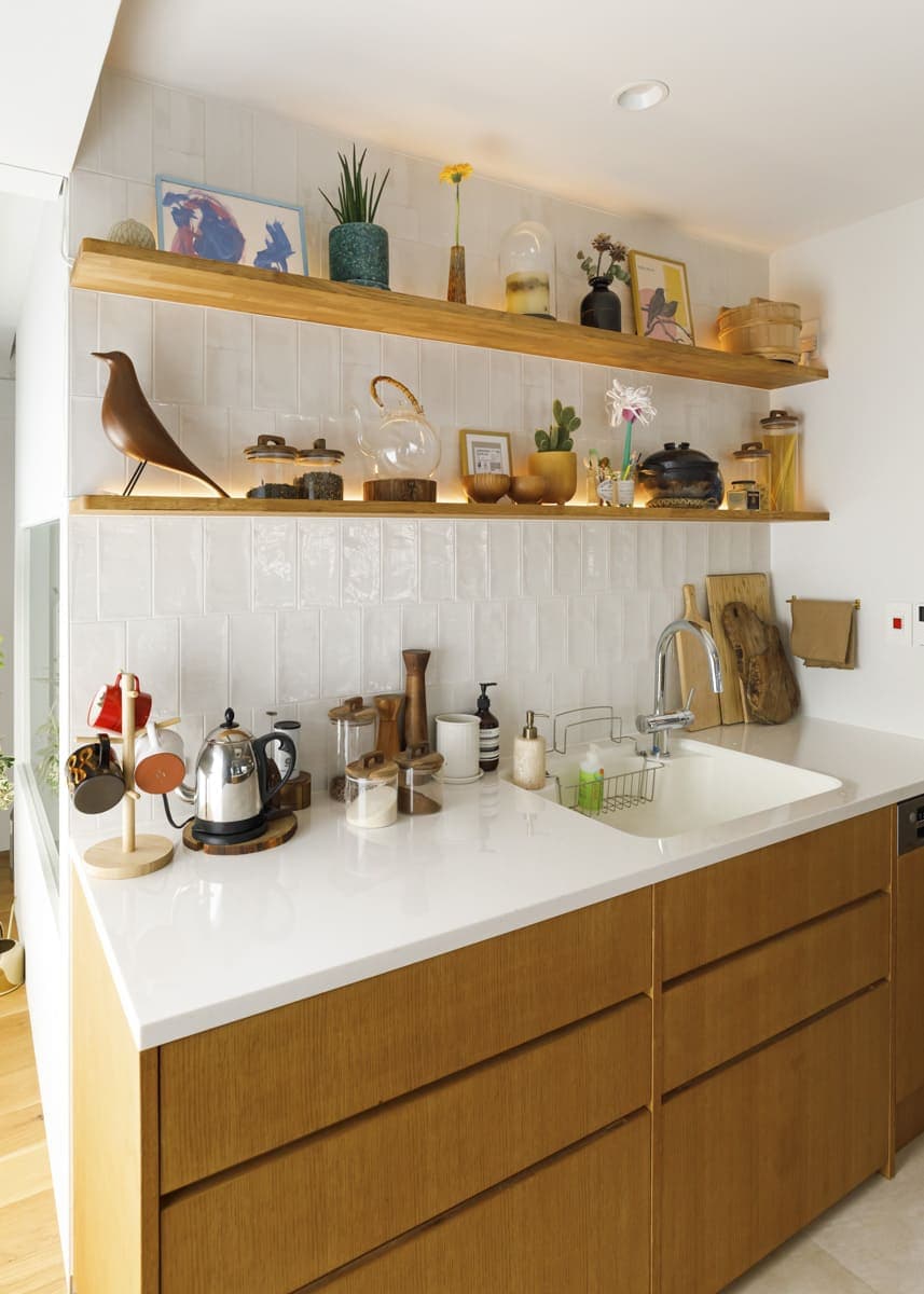 中古マンションのリノベーション後のCalm + Easy