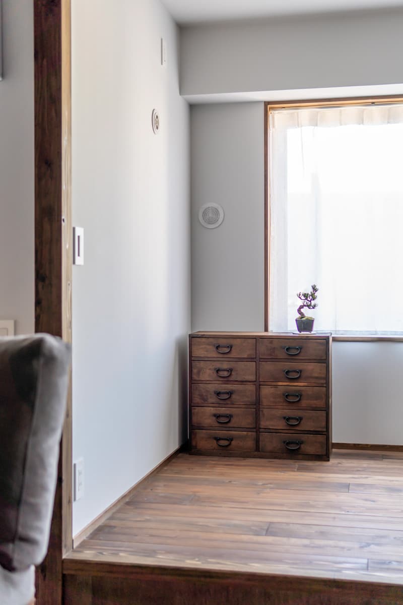 中古マンションのリノベーション後の土間が廻る住まい