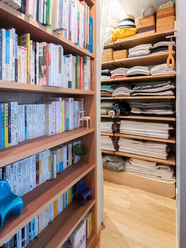 中古マンションのリノベーション後のクローゼット