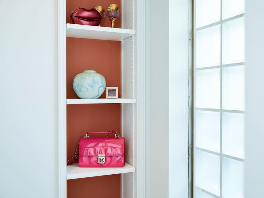 中古マンションのリノベーション後の玄関の飾り