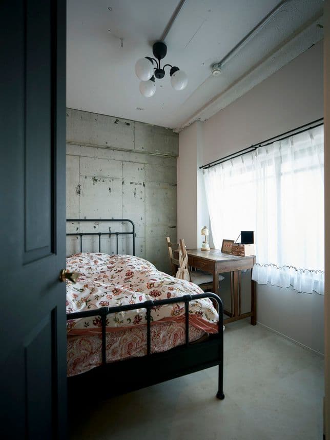 中古マンションのリノベーション後の寝室