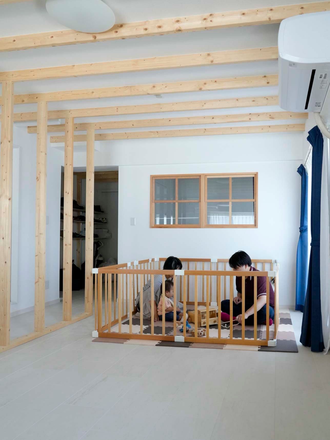 中古マンションのリノベーション後のキッズスペース