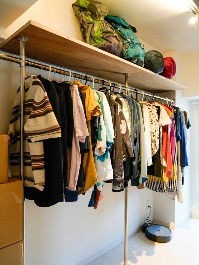 中古マンションのリノベーション後のクローゼット