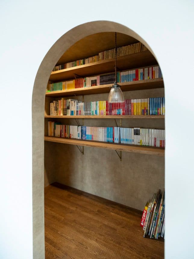 中古マンションのリノベーション後のヌックの内部