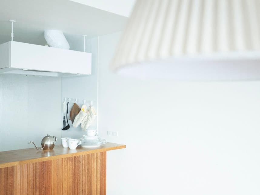 中古マンションのリノベーション後のキッチンカウンター