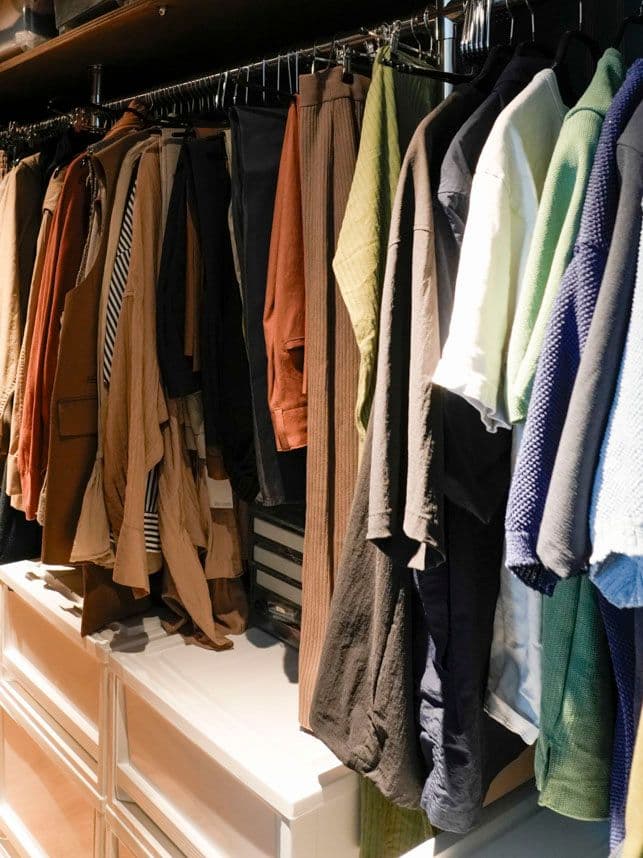 中古マンションのリノベーション前のクローゼット