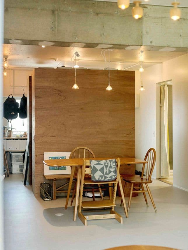 中古マンションのリノベーション後のダイニング