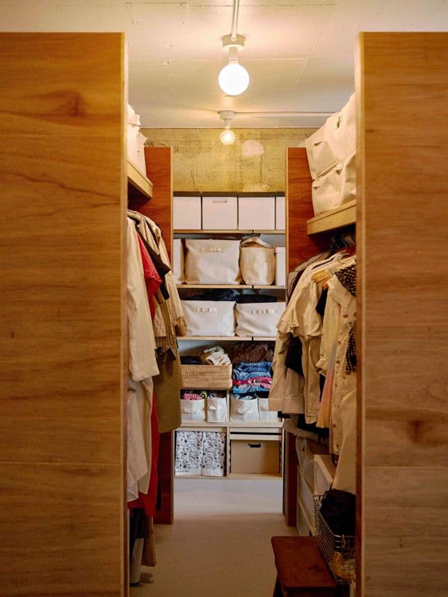 中古マンションのリノベーション後のクローゼット