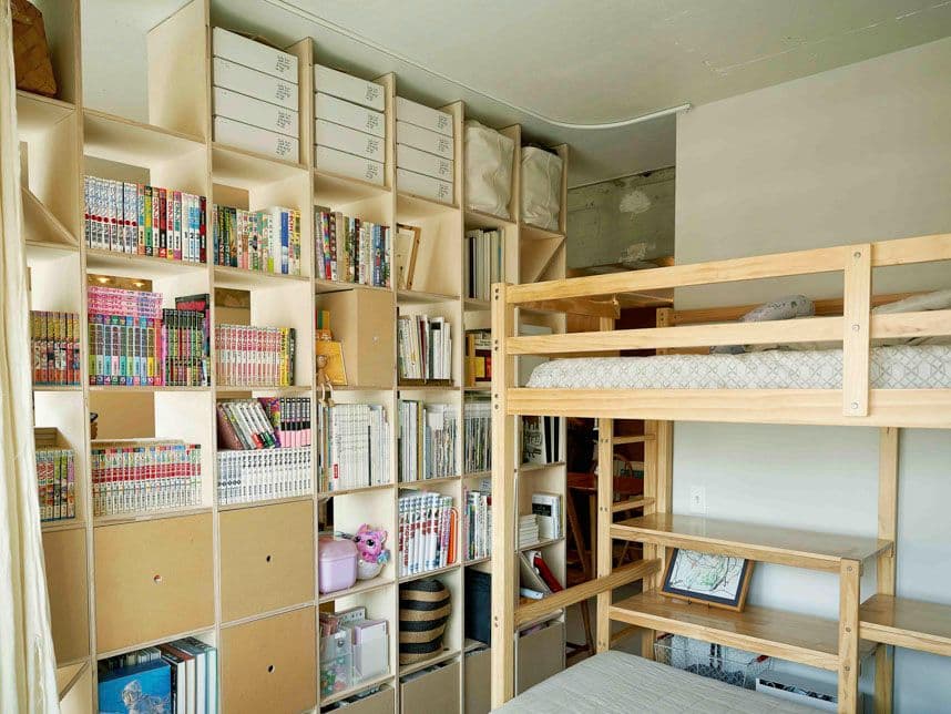 中古マンションのリノベーション後の寝室