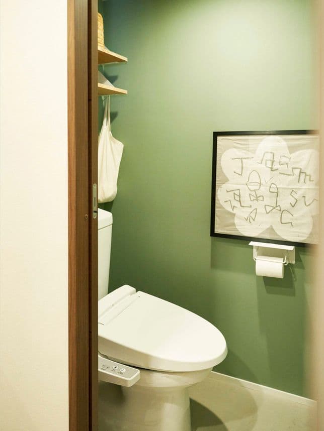 中古マンションのリノベーション後のトイレ