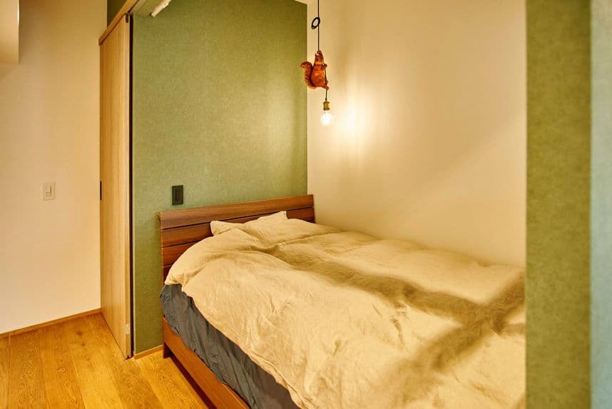 中古マンションのリノベーション後のベッドスペース
