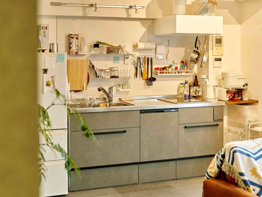 中古マンションのリノベーション後のキッチン