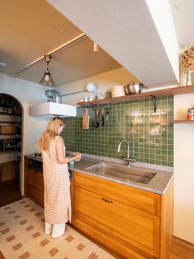 中古マンションのリノベーション後のキッチン