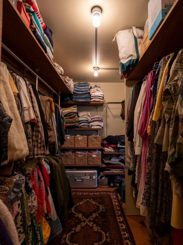 中古マンションのリノベーション後のクローゼット