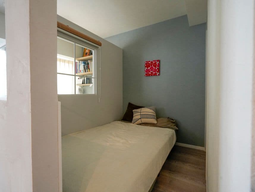 中古マンションのリノベーション後の寝室