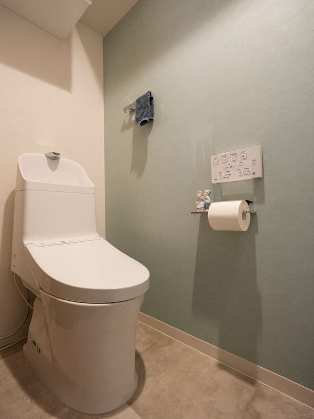 中古マンションのリノベーション後のトイレ