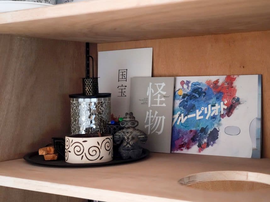 中古マンションのリノベーション後の本棚