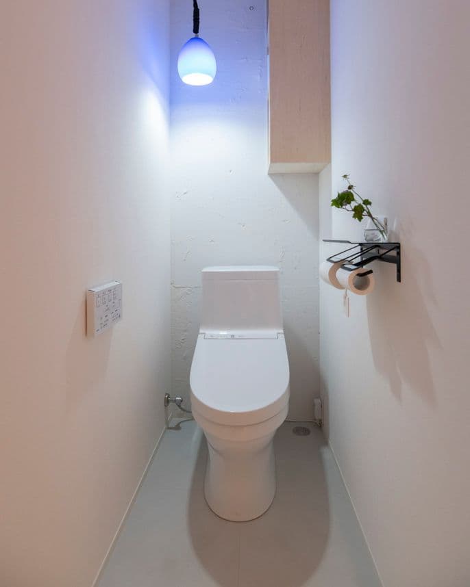 中古マンションのリノベーション後のトイレ