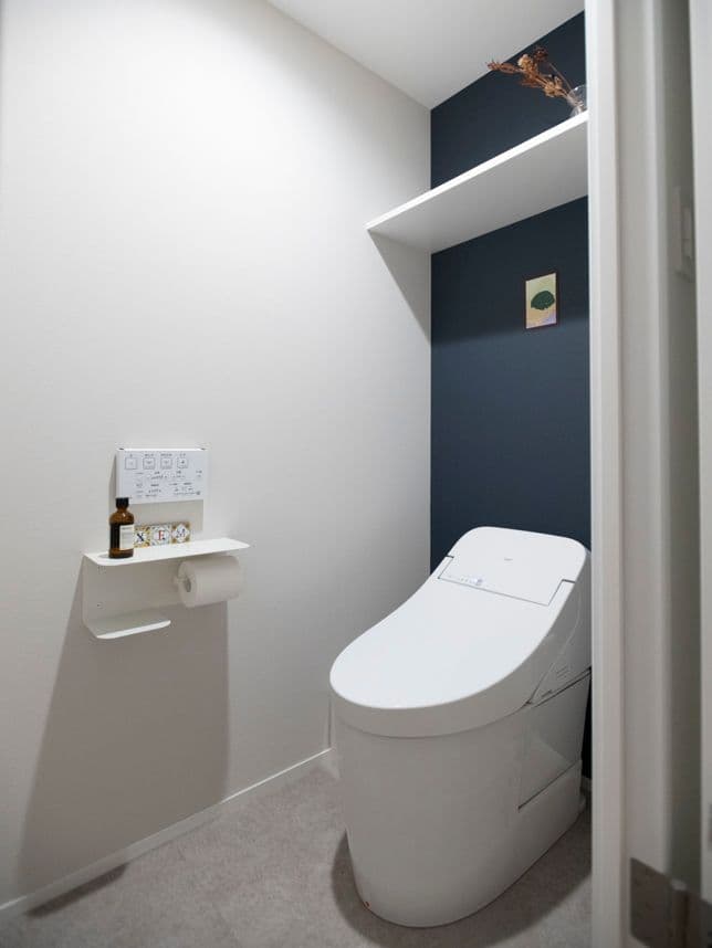 中古マンションのリノベーション後のトイレ