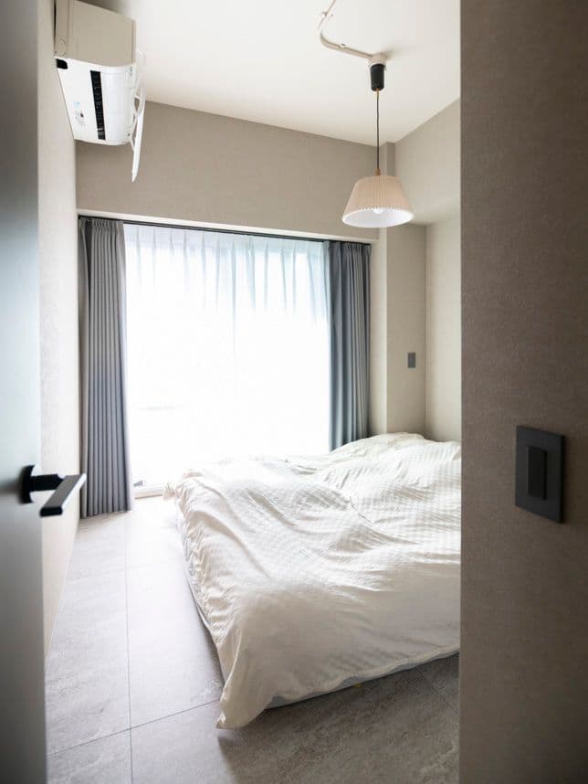 中古マンションのリノベーション後の寝室