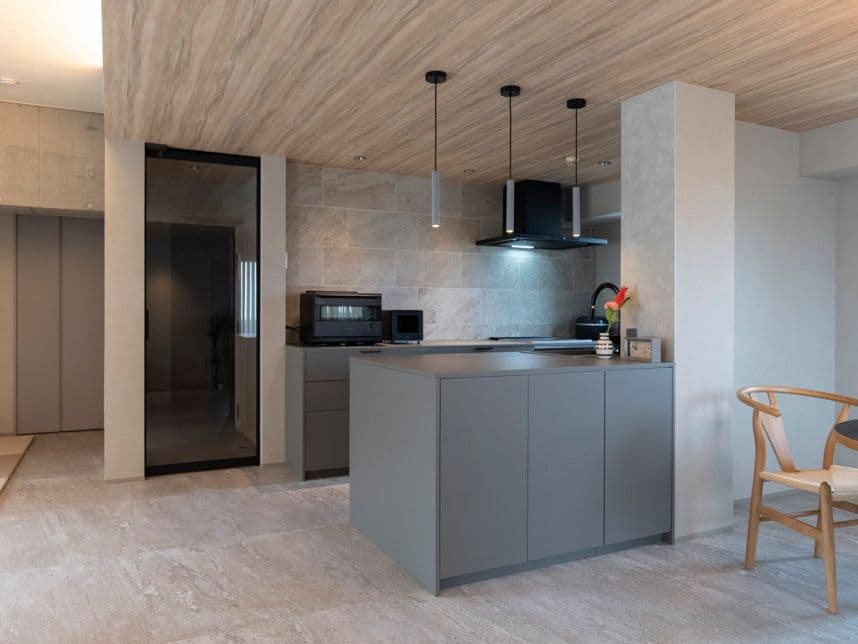 中古マンションのリノベーション後のキッチン