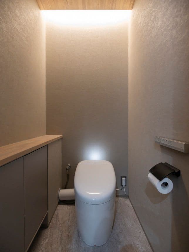 中古マンションのリノベーション後のトイレ