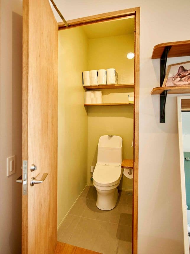 中古マンションのリノベーション後のトイレ