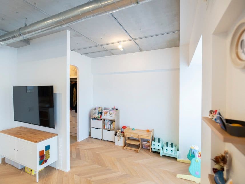 中古マンションのリノベーション後のフリースペース