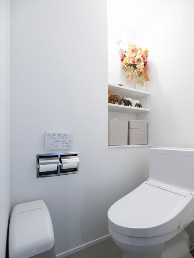 中古マンションのリノベーション後のトイレ